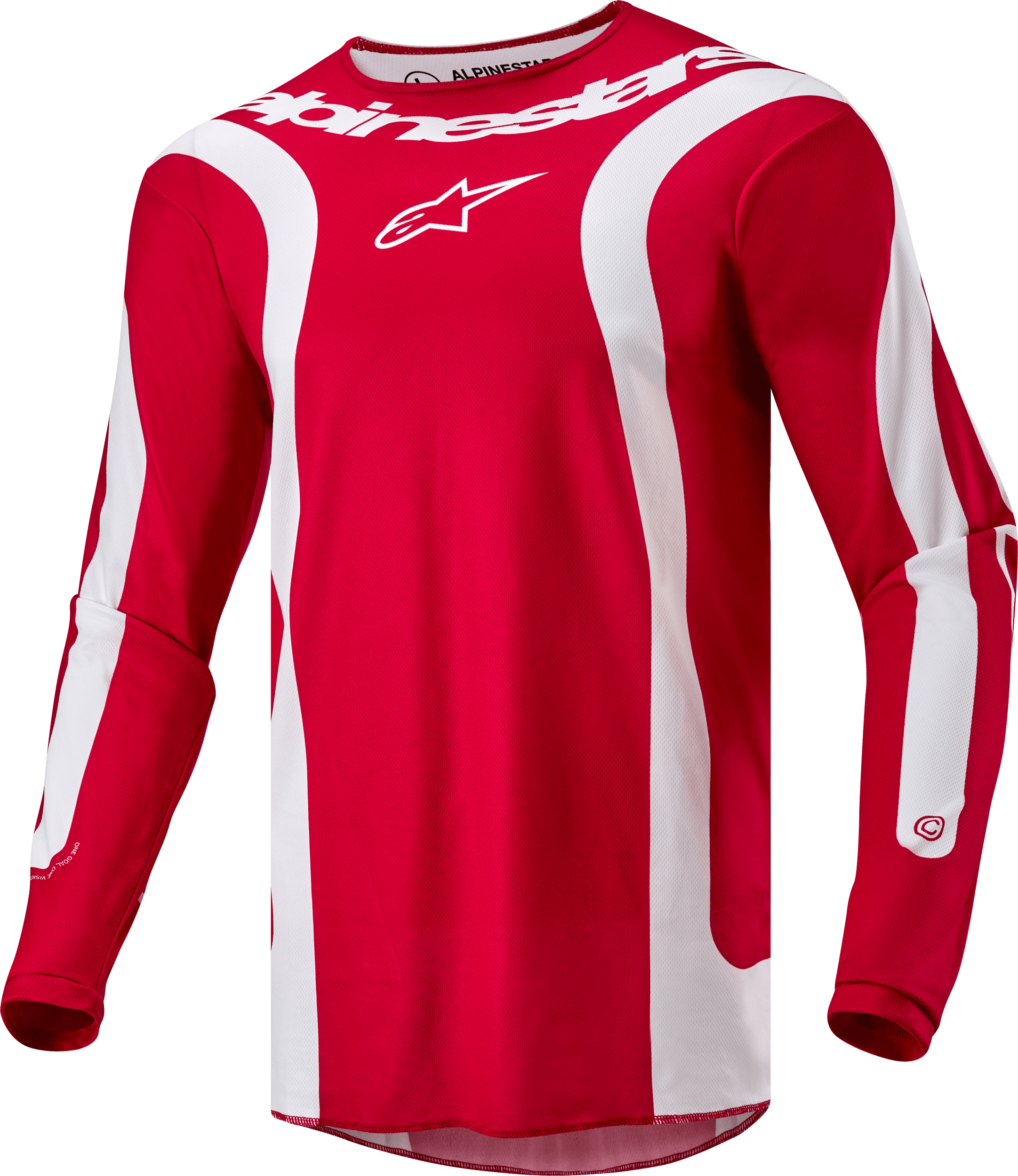 FLUID LURV JERSEY MARS RED/WHITE 2X