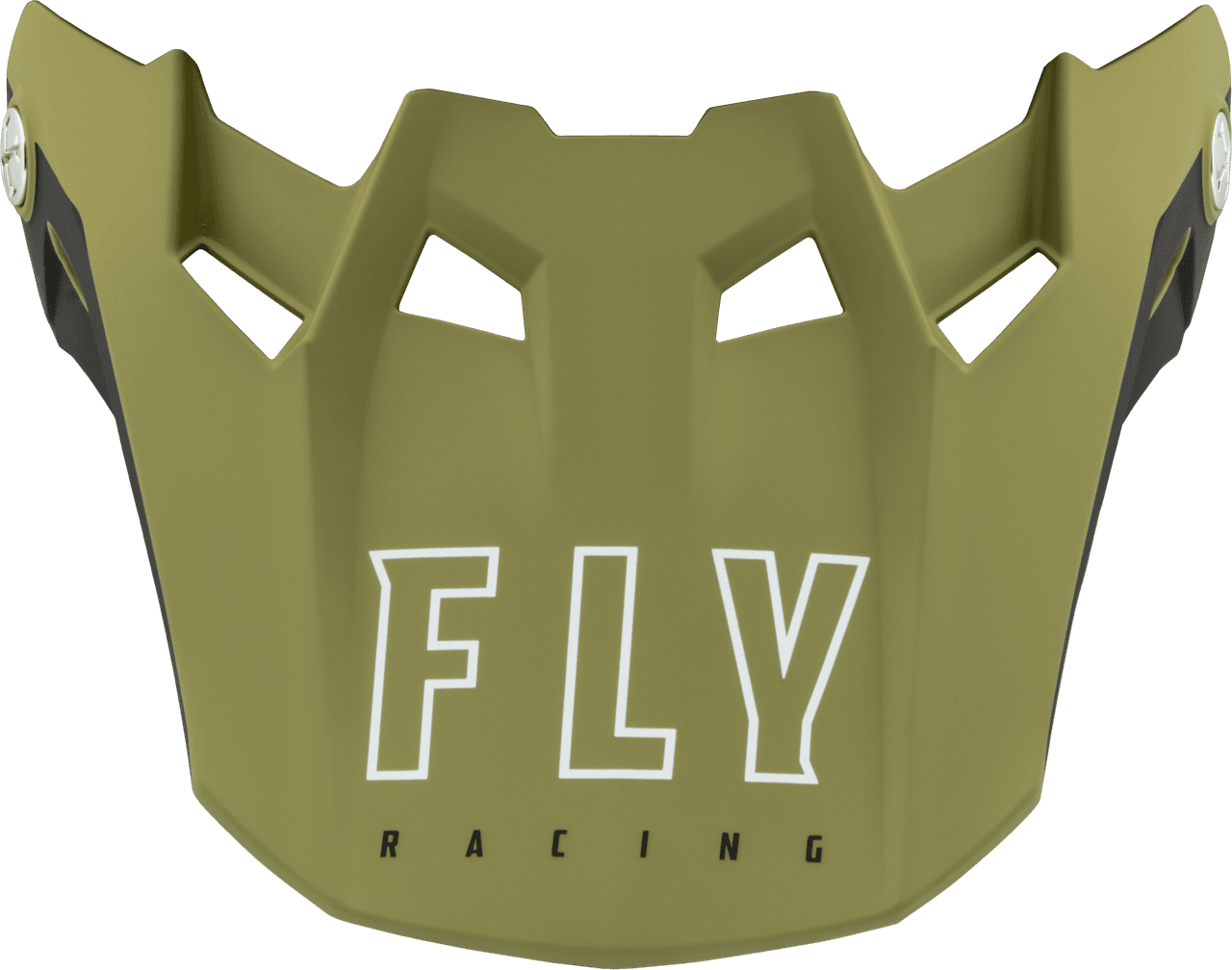 Fly Racing Formula Cc Centrum Visor Matte Olive Green/Black YL/SM