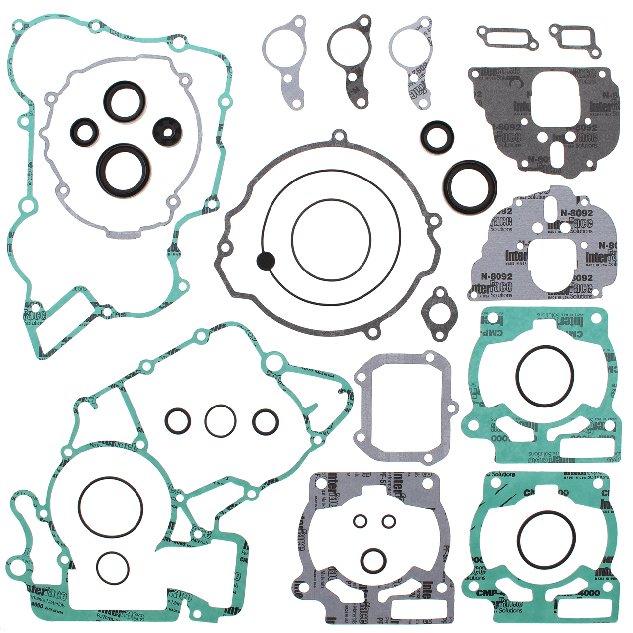 Vertex Complete Gasket Set With Oil Seals