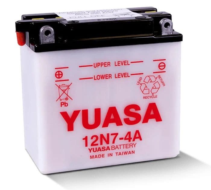 Yuasa Battery 12N7-4A Conventional