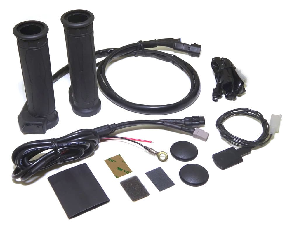 Koso Apollo Heated Grip Kit W/Heated Throttle Warmer