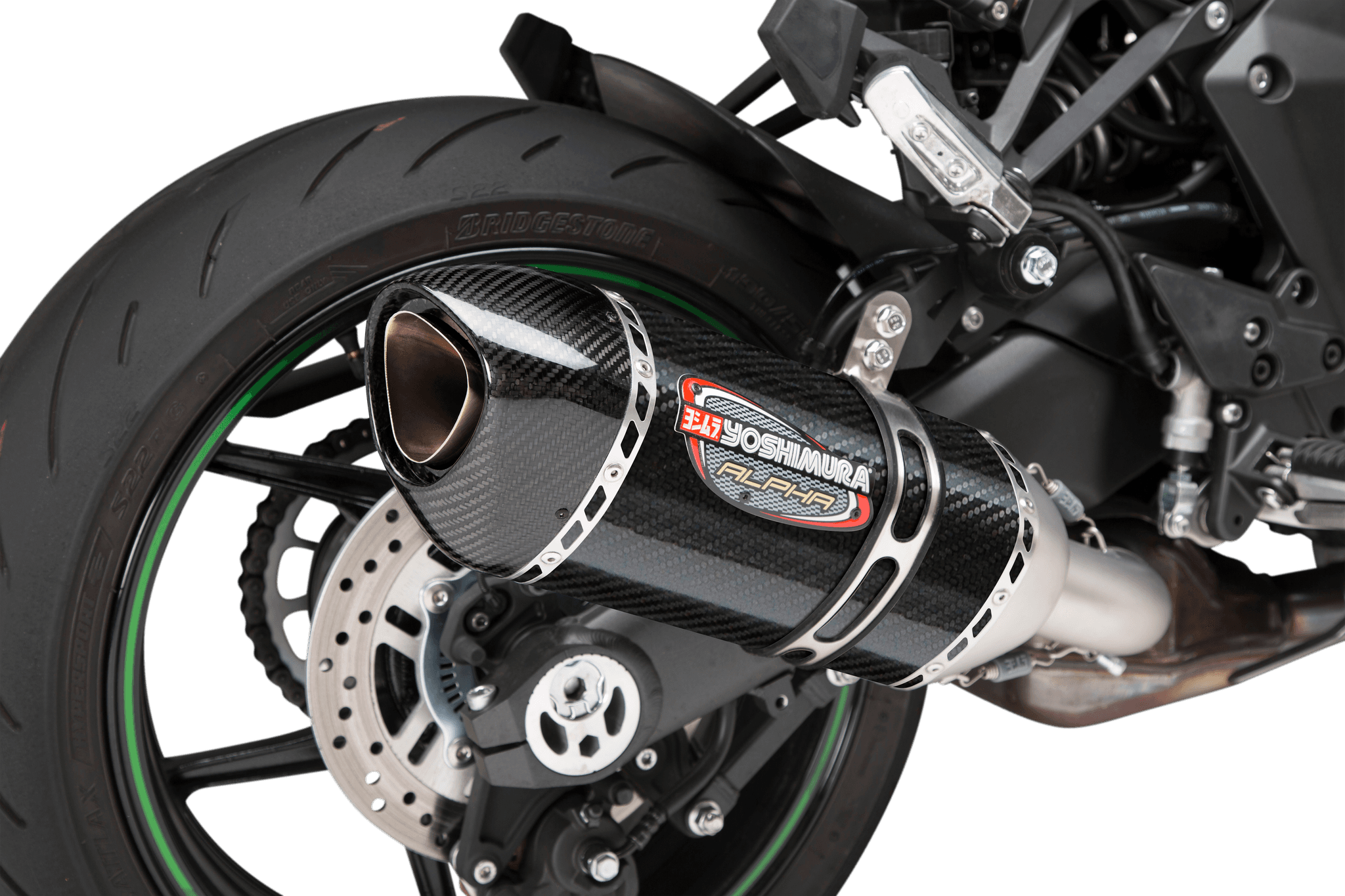 Yoshimura Exhaust Street Alpha Slip-On Ss/Cf Kawasaki