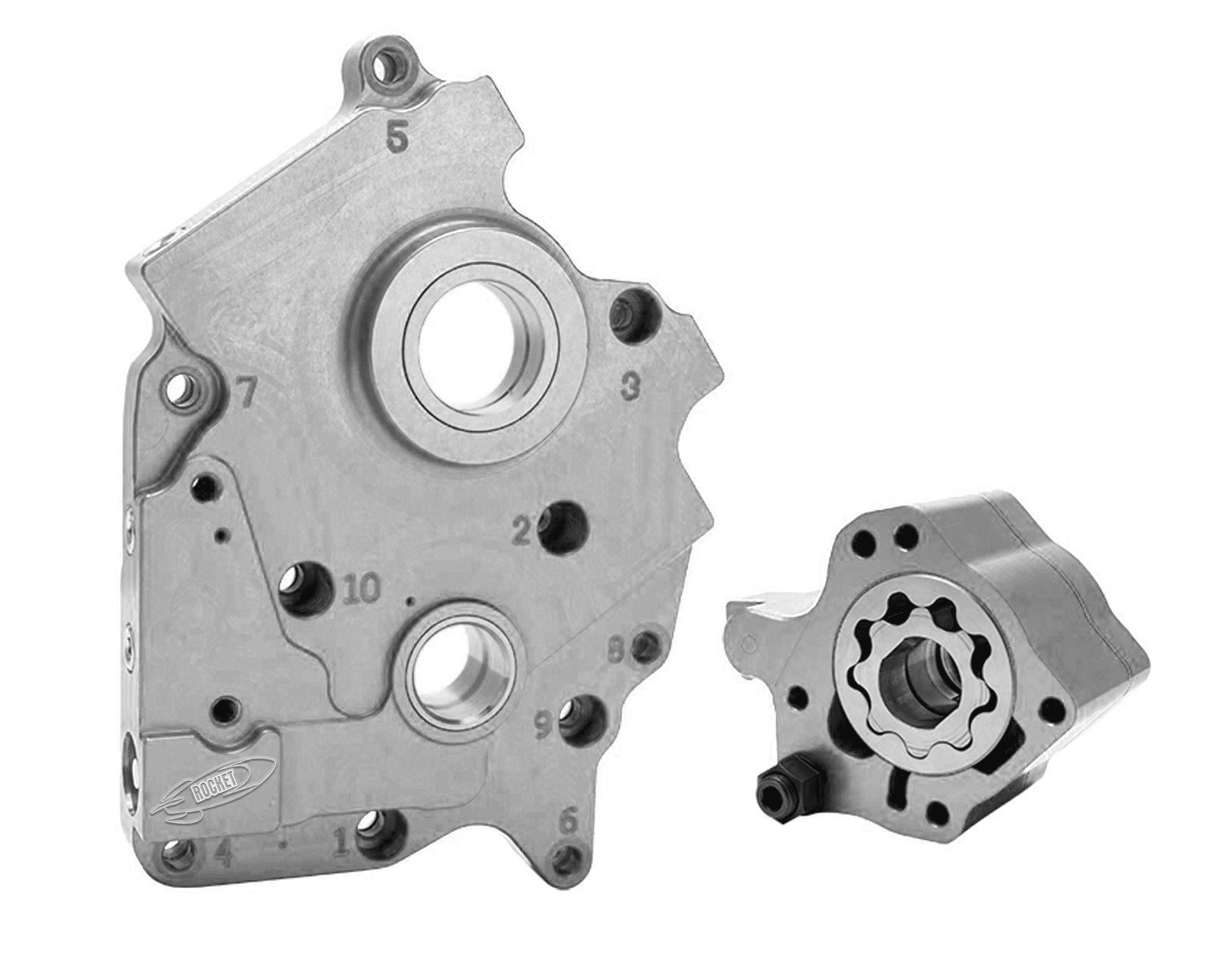 Rocket Performance Garage Llc Oil Pump And Cam Plate M8 17-24 (Exc.Vvt) Twin Cooled