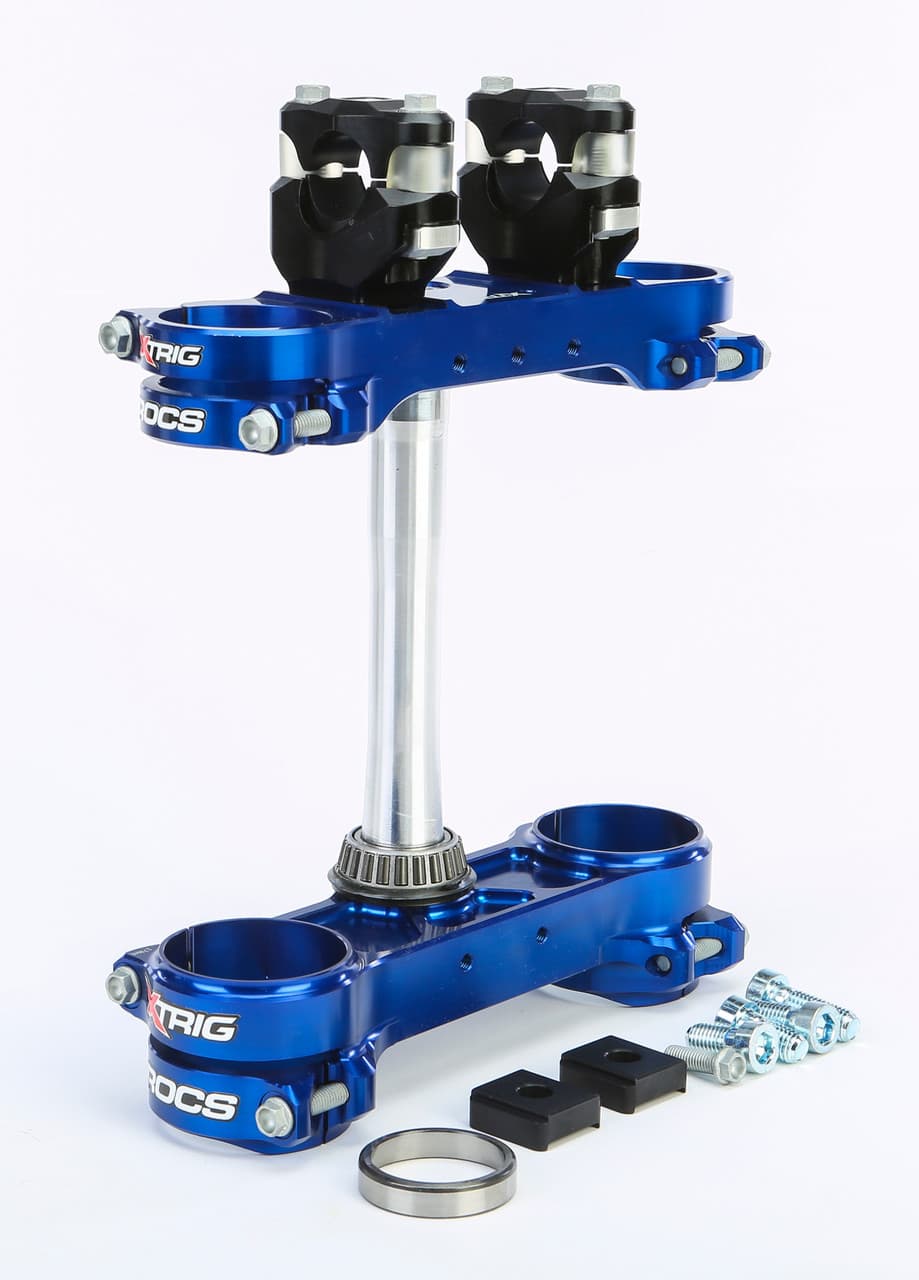 Xtrig Rocs Tech Clamp Set Blue Husky 22MM