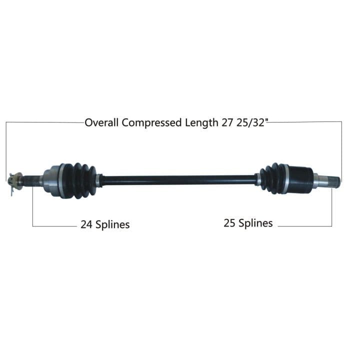 TYTANEUM OE REPLACEMENT CV AXLE HONDA FRONT LEFT