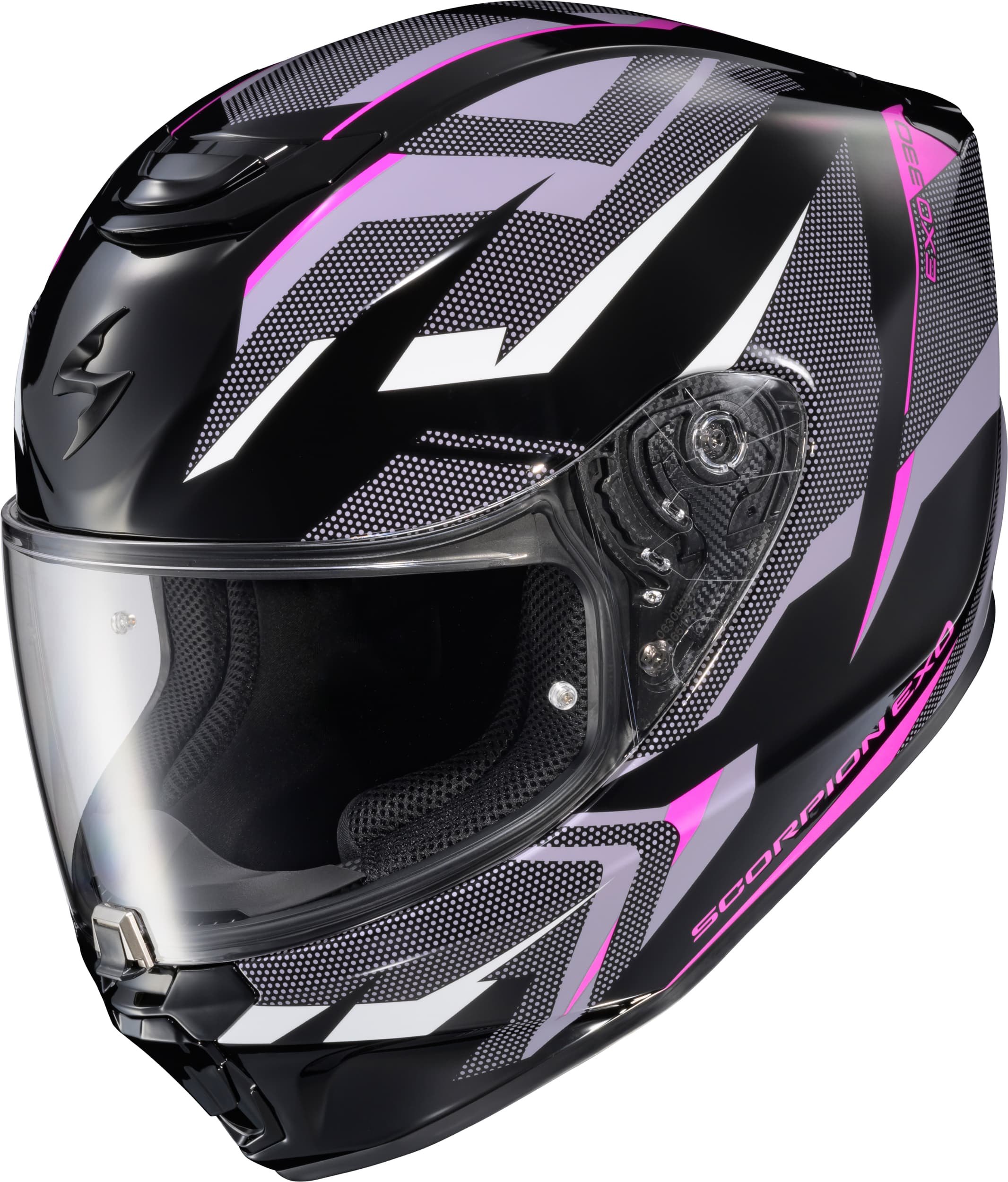 EXO-R330 FULL FACE HELMET SAGA BLACK/PINK/PURPLE XS