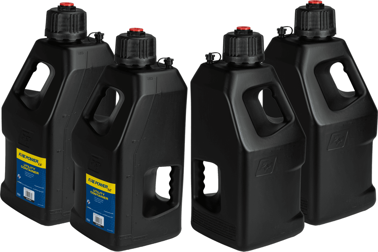 Fire Power Lc Utility Container Black 5 Gal