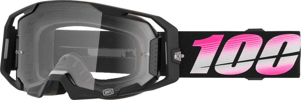 100-PERCENT Armatic Goggle Bodino Clear Lens