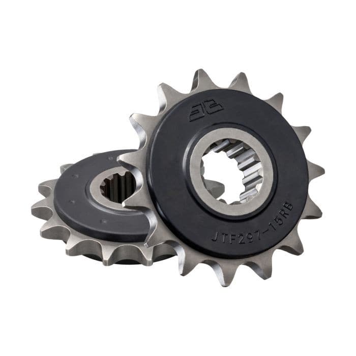 FRONT SPROCKET 15 TOOTH W/ RUBBER BUFFER