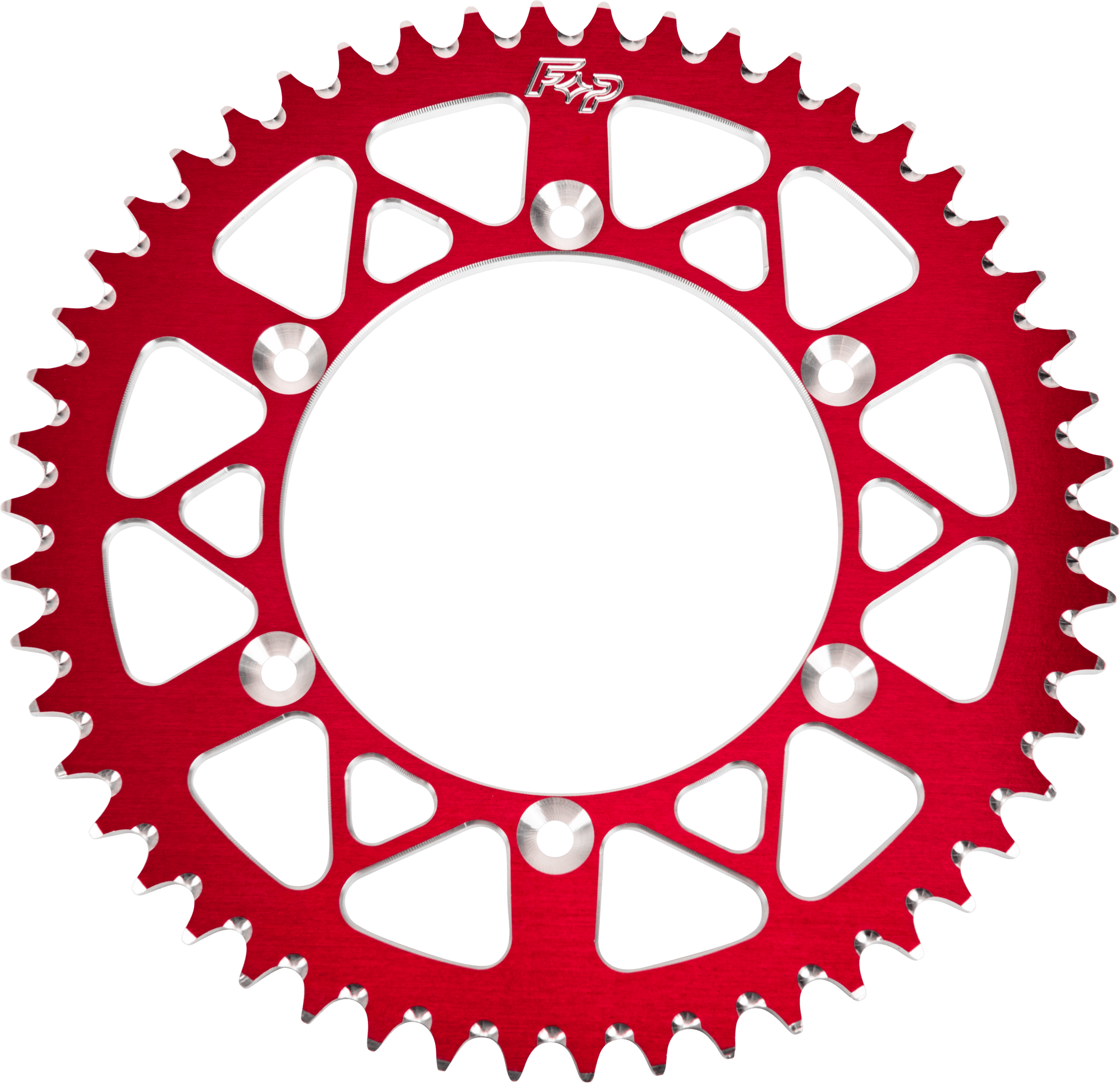 REAR SPROCKET ALUMINUM 55T-420 RED HON