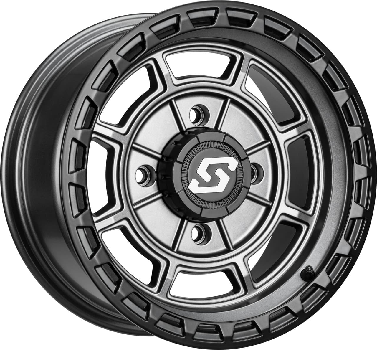 Sedona Rift Wheel 15X7 4/137 5+2 (+10MM) Carbon Grey
