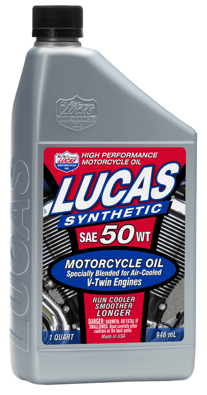 Lucas Synthetic Hp Oil 50W 4T 1 Qt (6/CASE Sold Each)