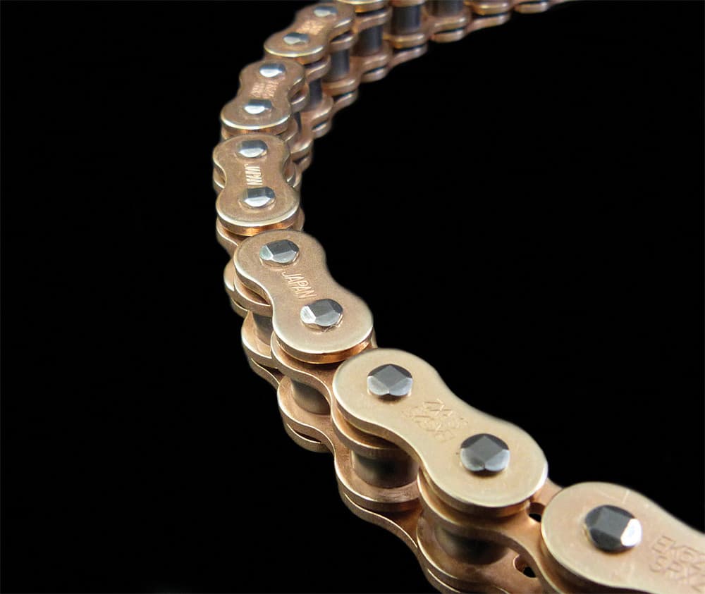 Ek Chain SRX2 X-Ring 530-130L Gold