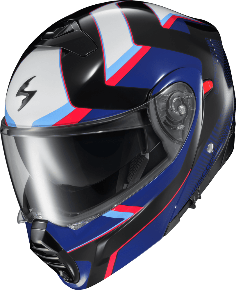 Scorpion Exo EXO-GT930 Transformer Helmet Morph Blue/Red LG