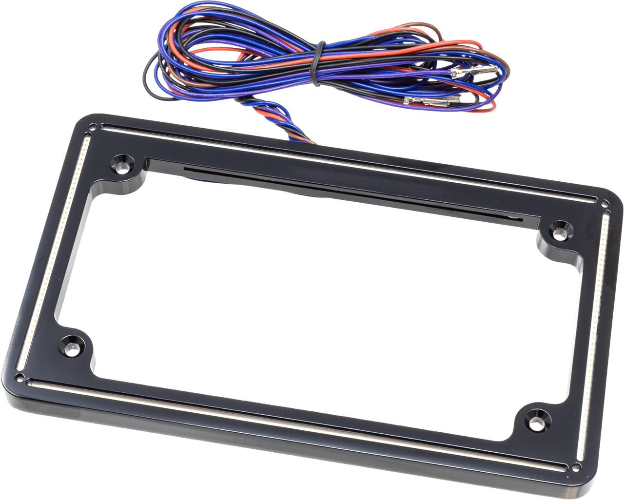 Letric Lighting Co Perfect Plate Light Gloss Black Universal Fit