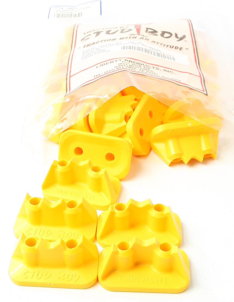 Stud Boy Super-Lite Pro Series Double Backers .75" 24/Pack Yellow