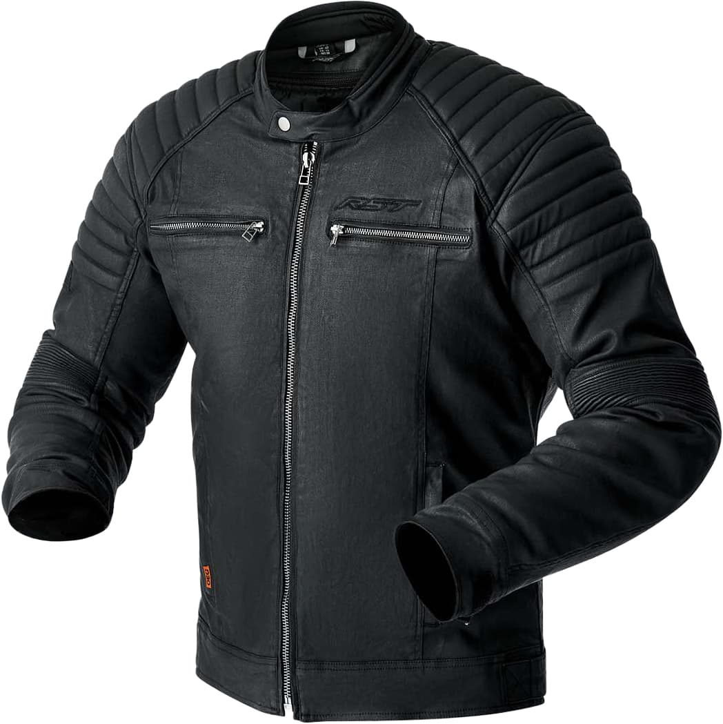BRIXTON D3O JACKET BLACK TEXTILE MD