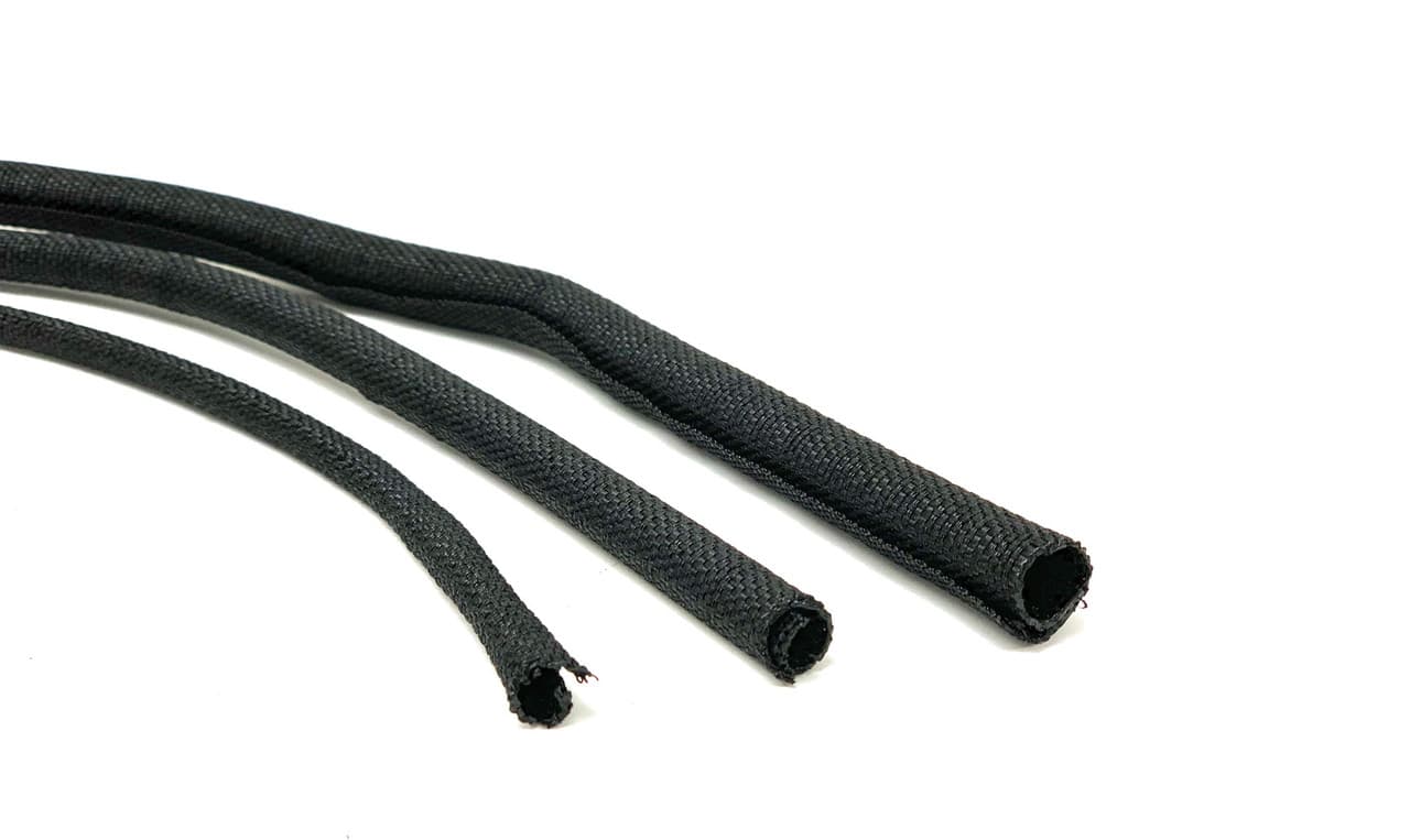 Namz Custom Cycle Woven Cloth Split Loom 8' Ft Id Sizes: 1/8" 1/4" 3/8"
