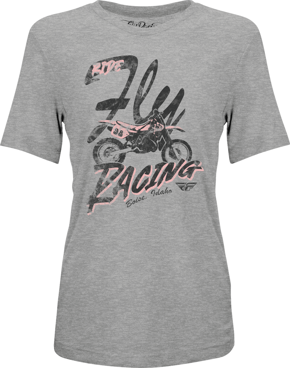 Fly Racing Fly Women'S Vintage Tee Grey XL