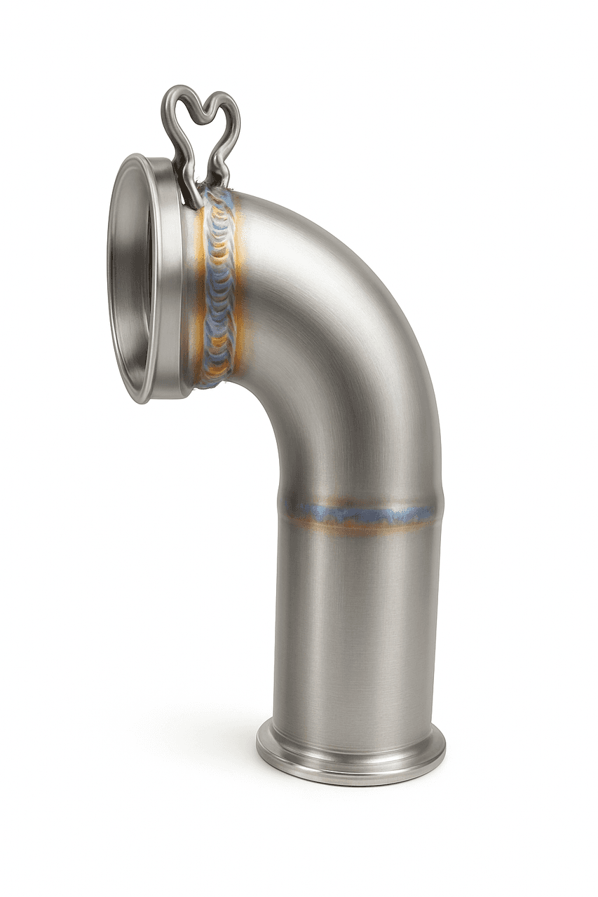 Straightline Wastegate Outlet Pipe Polaris Boost `22-UP