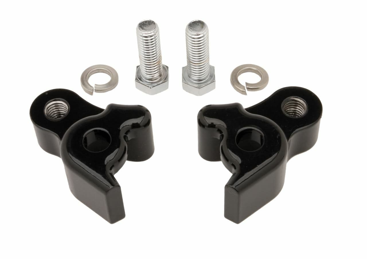 Burly Brand Rear Lowering Blocks Black Flt 02-08