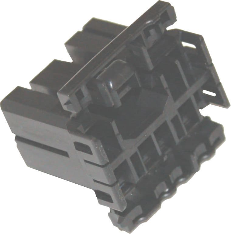 Namz Custom Cycle Amp 8-WIRE Plug Housing Multilock HD# 73158-96BK