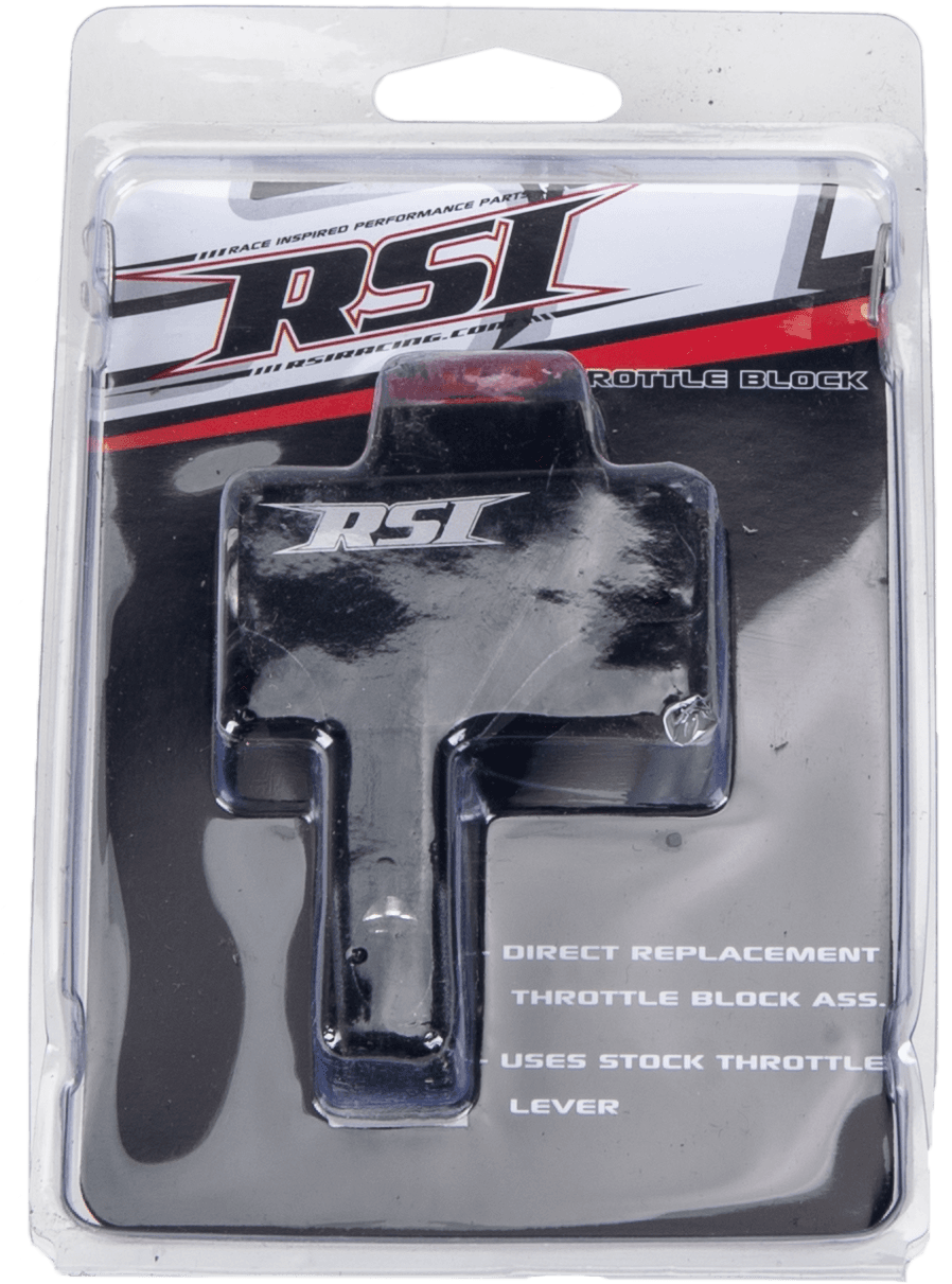 BILLET THROTTLE BLOCK W/ PUSH BUTTON KILL SWITCH