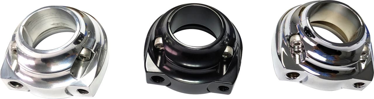 HardDrive Throttle Clamp Double Cable Screw IN Style Black