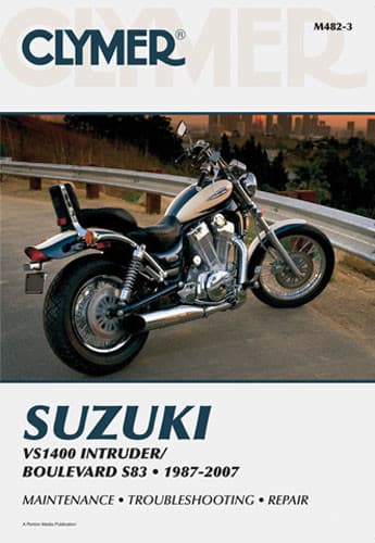 CLYMER MANUAL SUZUKI VS1400 INTRUDER/BOULEVARD S83