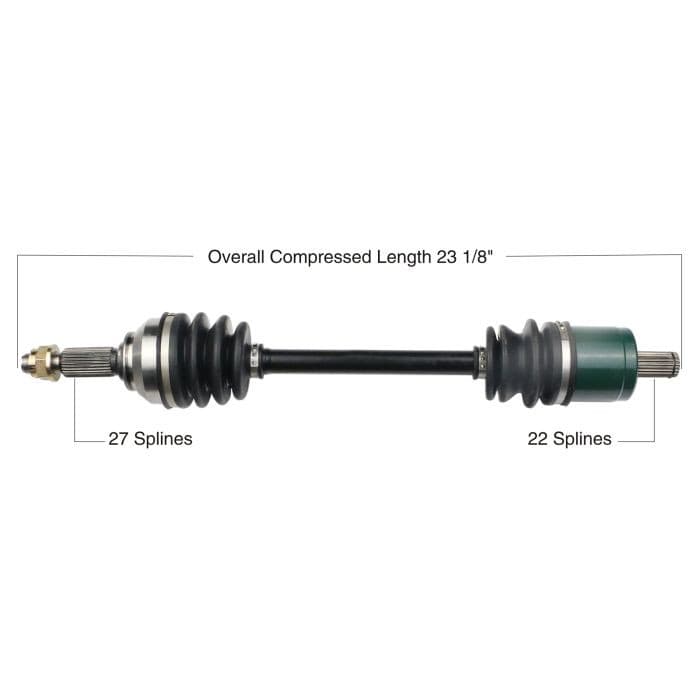TYTANEUM OE REPLACEMENT CV AXLE JOHN DEERE FRONT RIGHT