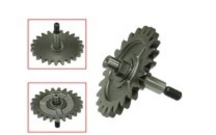 PSYCHIC WATERPUMP SHAFT W/GEAR