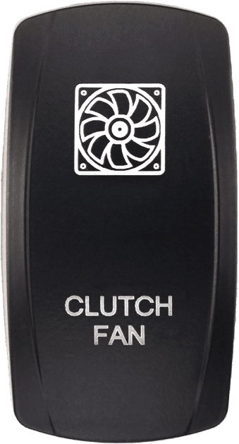 XTC Power Products Dash Switch Rocker Face Clutch Fan
