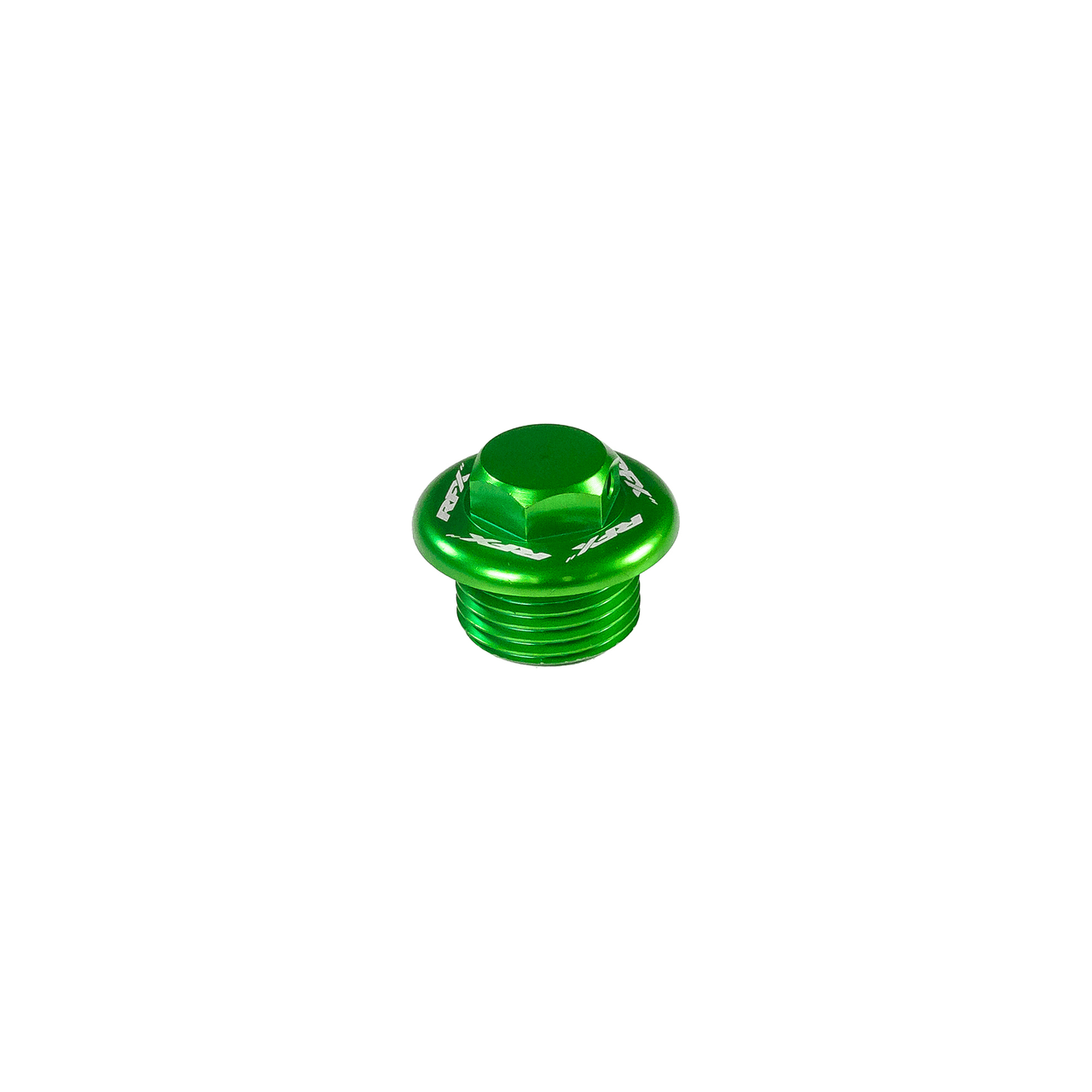 RFX Oil Filler Plug Green Kawasaki