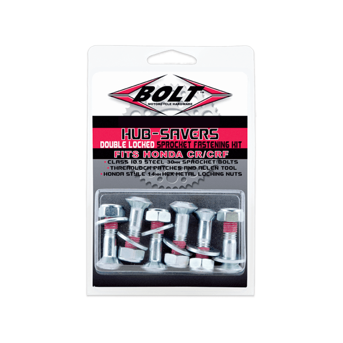 Bolt Sprocket Fastener W/Fugi Locking Nuts