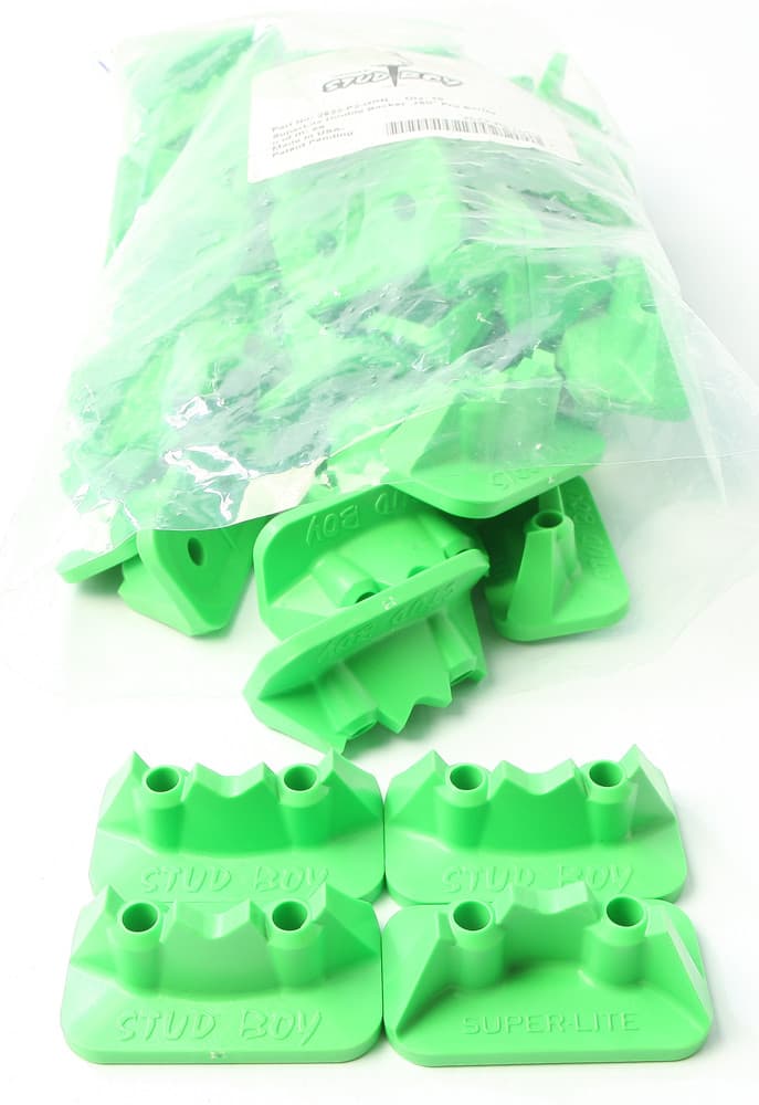 Stud Boy Super-Lite Pro Series Double Backers .75" 48/Pack Green