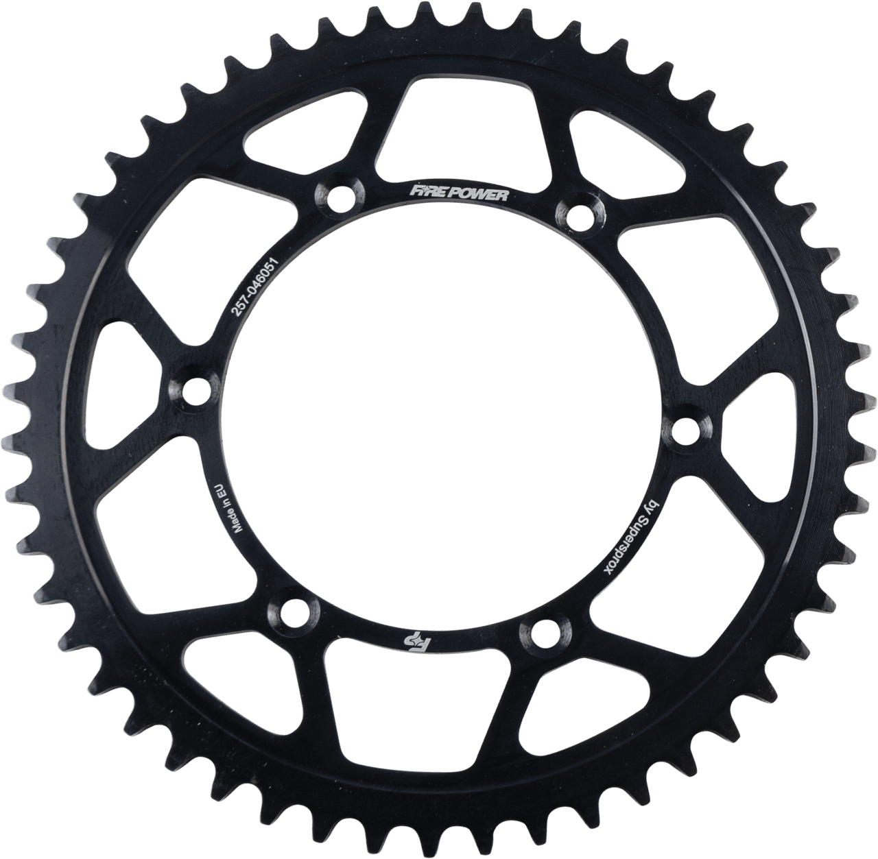 REAR SPROCKET STEEL 51T BLK