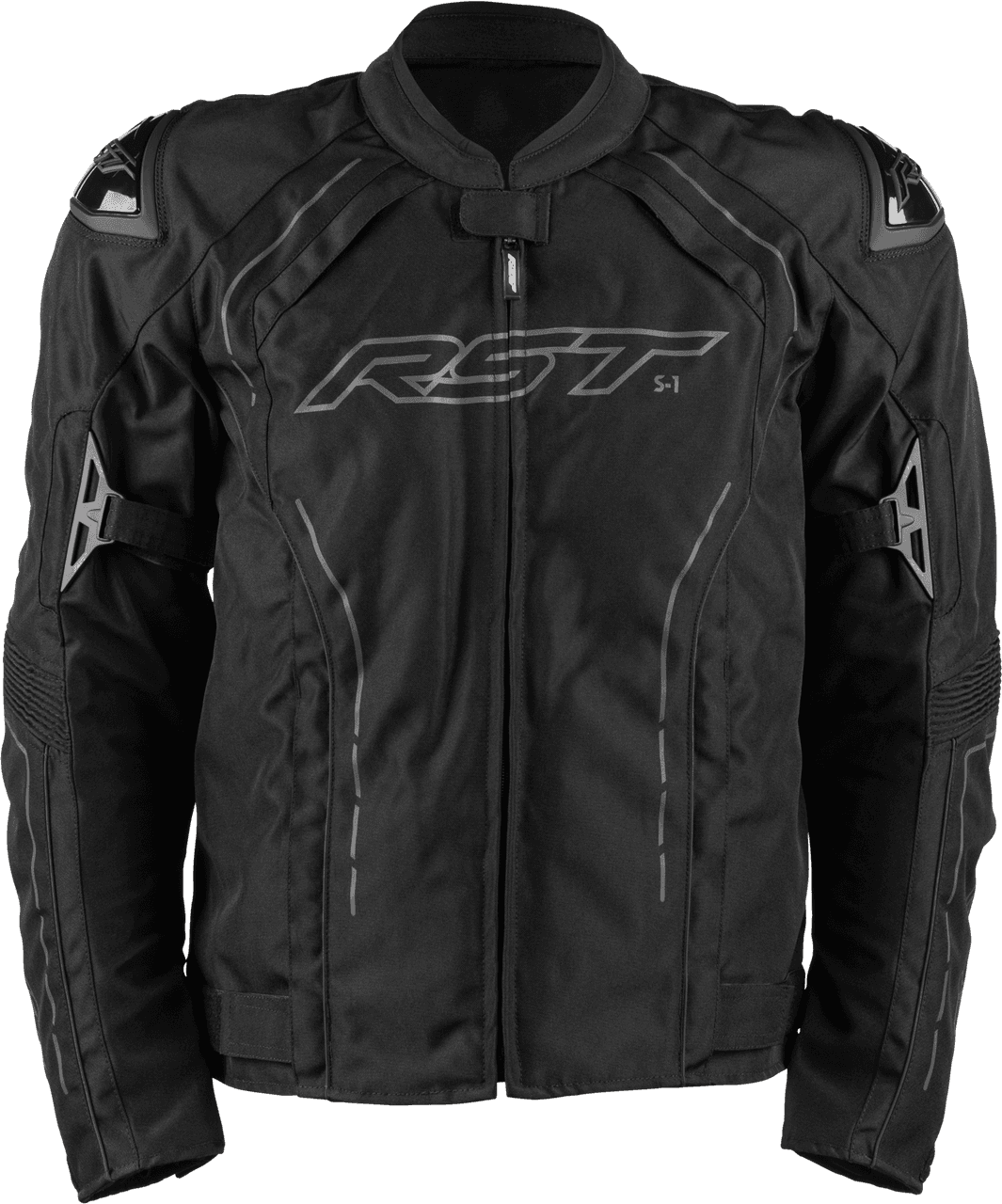 RST S1 CE Jacket Black/Black Textile LG