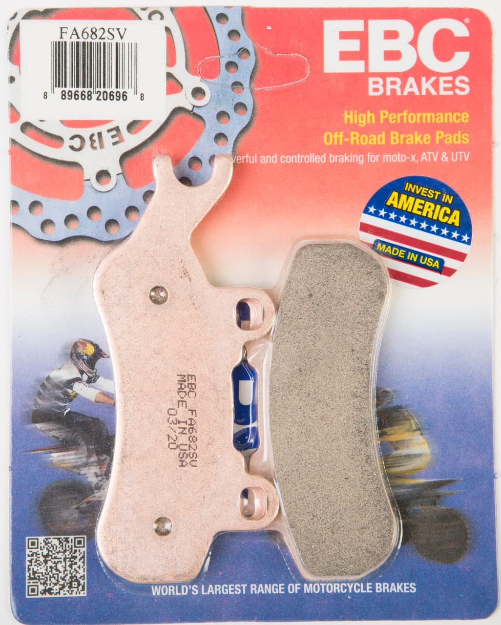 EBC Brake Pads FA682SV Severe Duty SV Series