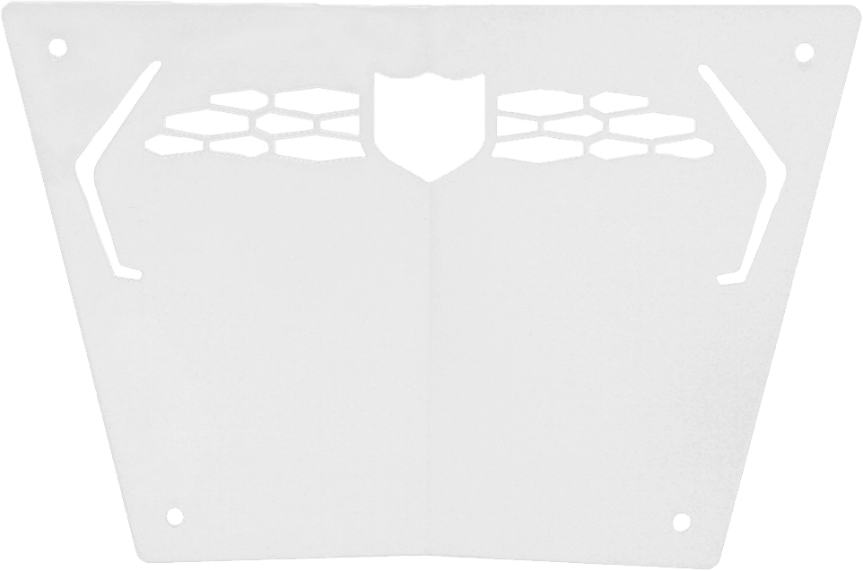 Pro Armor Front Sport Bumper Skid Plate White Pearl