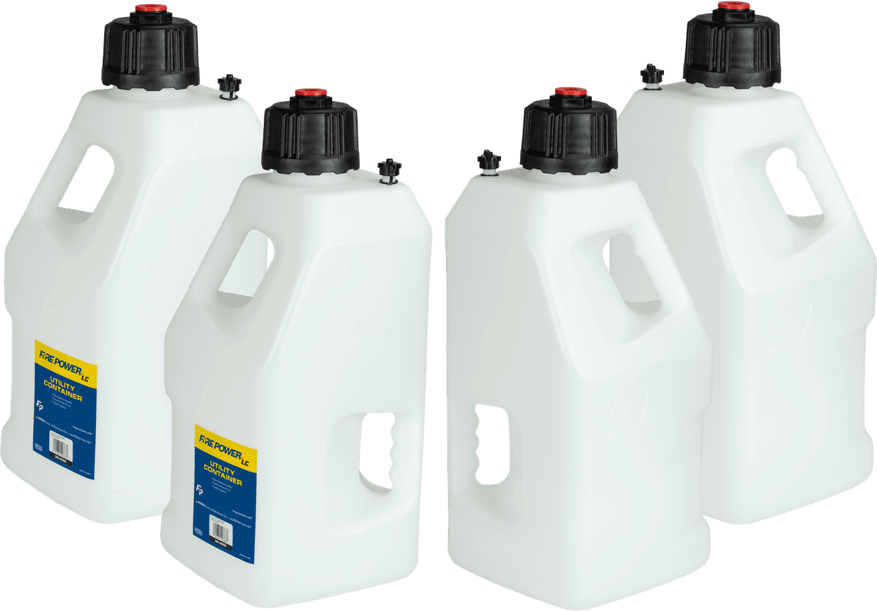 Fire Power Lc Utility Container White 5 Gal