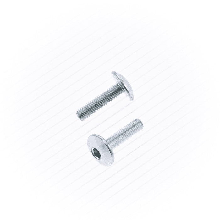 Bolt Oversize Button Head Fairing Bolts 5X.8X20MM 10/Pack