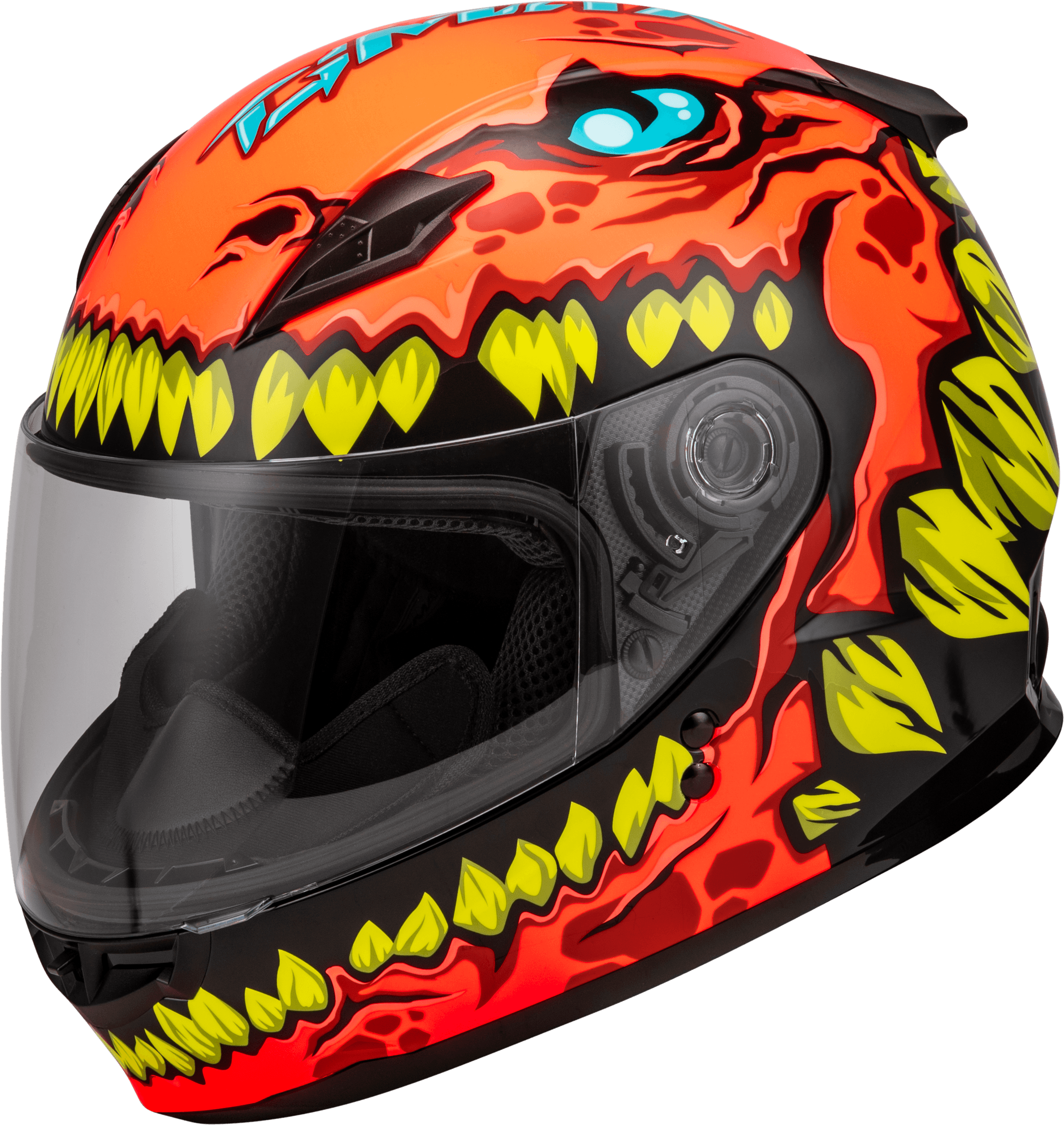 YOUTH GM-49Y DRAX HELMET ORANGE YM