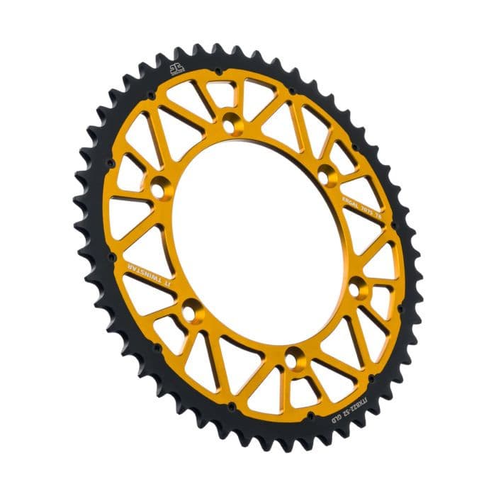 TWINSTAR SPROCKET GOLD 52-TOOTH