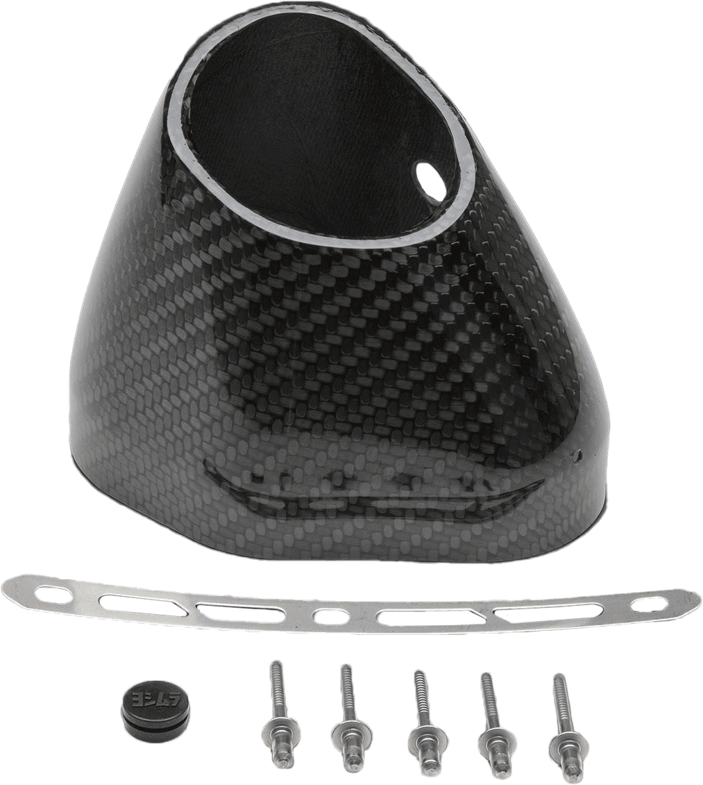 Yoshimura End Cap Kit Left Side R77 Left Cf Flared