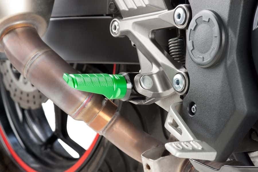 Puig Footpegs Racing Green Pair