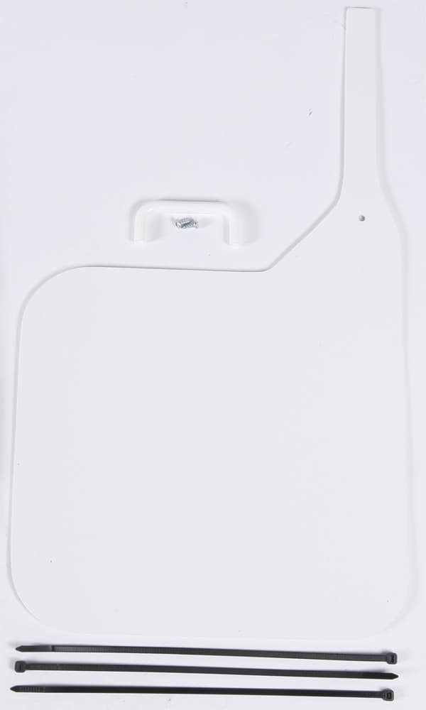 Maier Universal Front Number Plate (White)