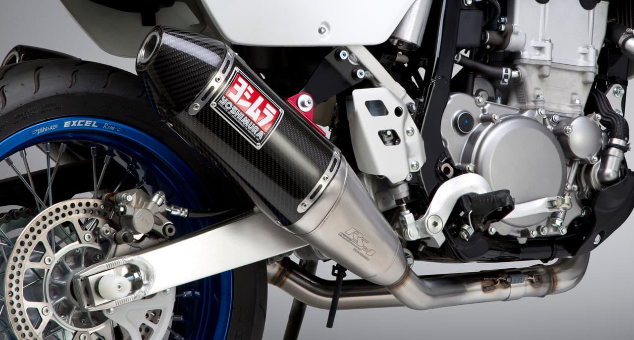 Yoshimura Exhaust Signature RS-4 Full-Sys Ss-Cf-Cf Dual