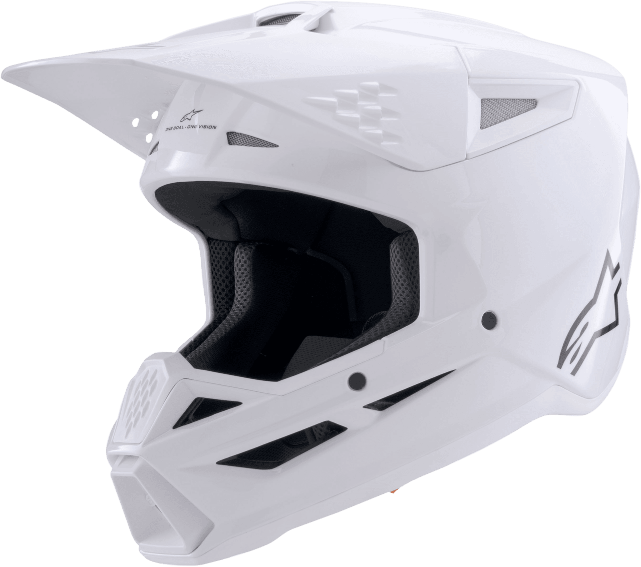 SM3 SOLID HELMET WHITE GLOSSY 2X