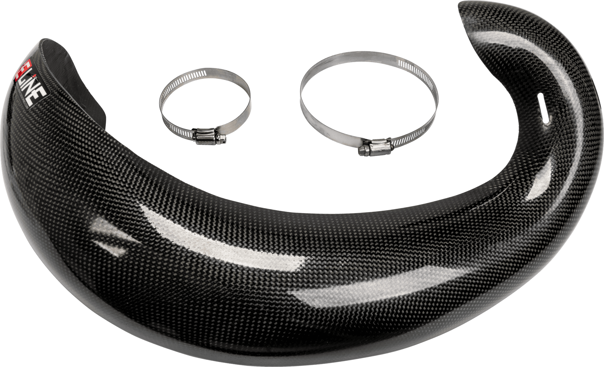 CARBON FIBER PIPE GUARDS HON/KAW/KTM/YAM