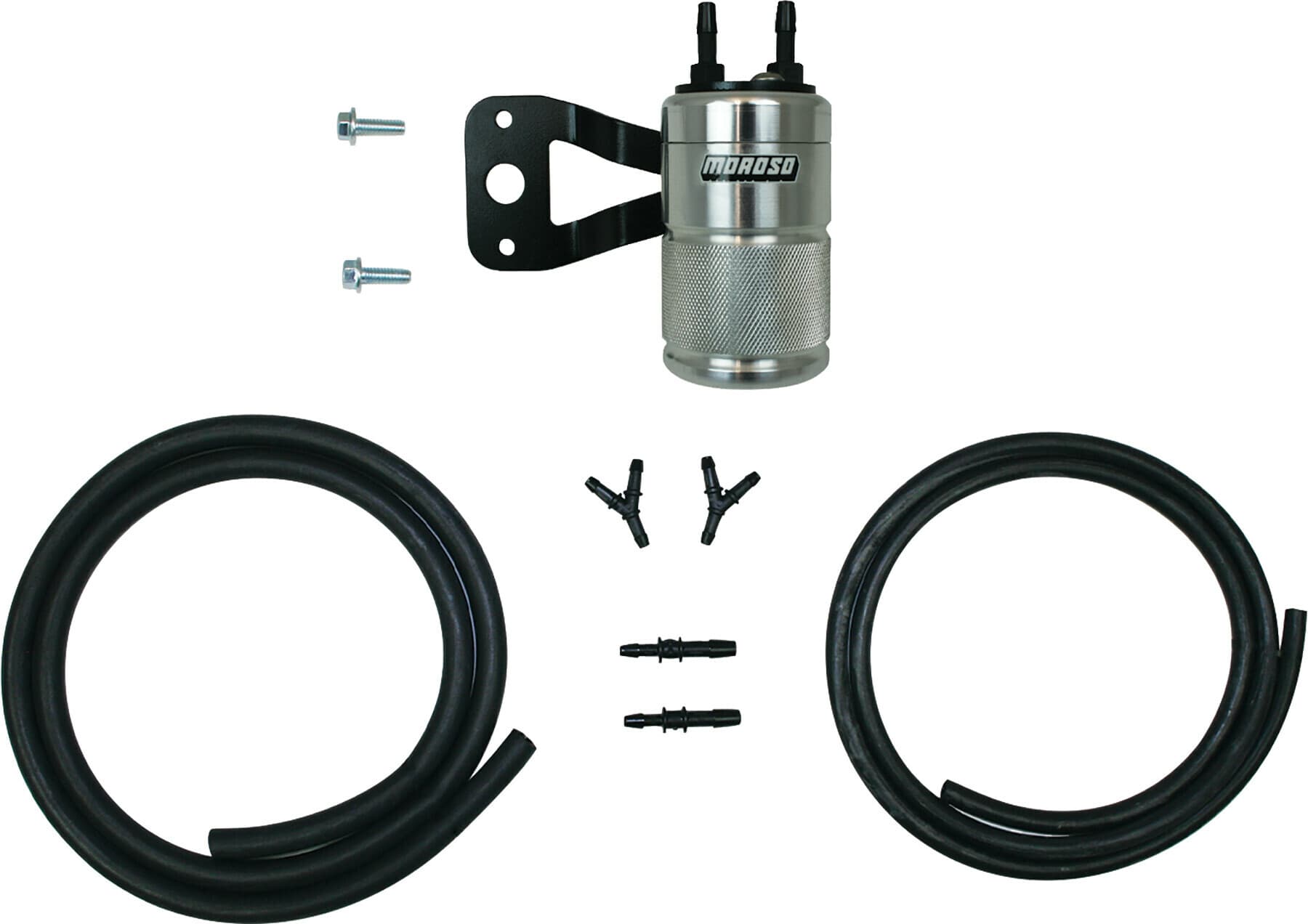 Moroso Air Oil Separator Twin Cam W/V&H VO2 Air Cleaner Polished
